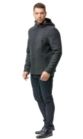 Миниатюра фотографии Мужская куртка из текстиля с капюшоном