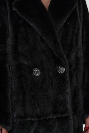 Миниатюра фотографии ​норковая шуба из меха saga fur