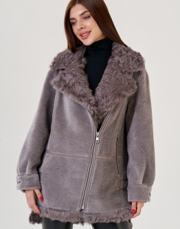 Купить Женская куртка "косуха" из искусственного меха в каталоге