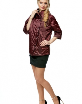 Купить Куртка женская из текстиля с воротником в каталоге