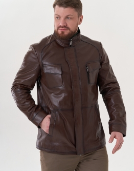 Купить Мужская куртка из натуральной кожи в каталоге
