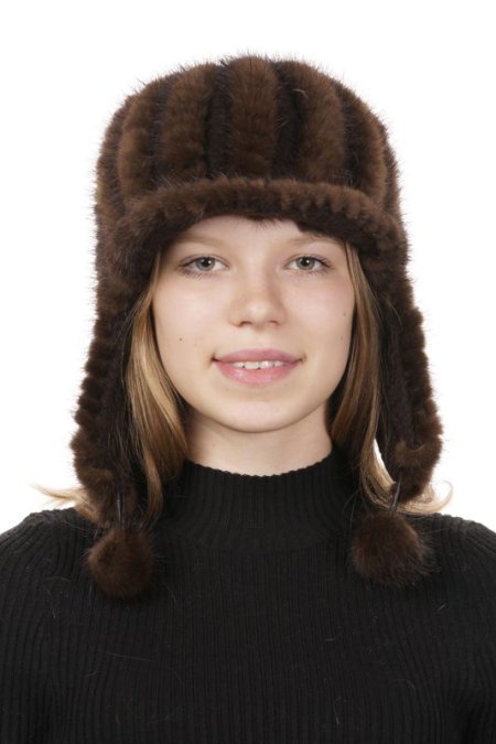 Купить Шапка женская из норки в каталоге