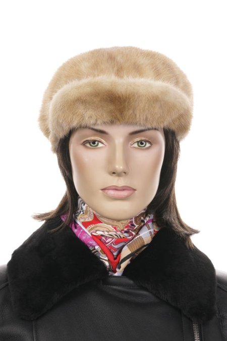 Купить Шапка женская из норки в каталоге