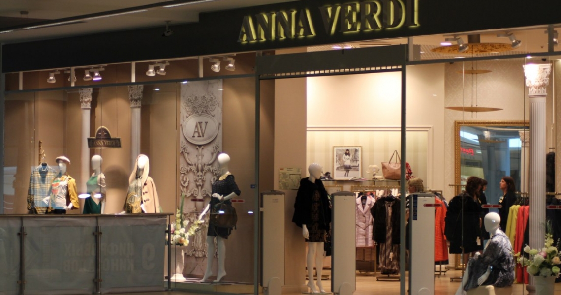 Магазины итальянской женской одежды Анна Верди