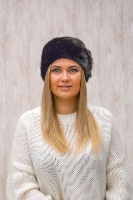 Купить Шапка женская из норки в каталоге