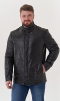 Миниатюра фотографии Куртка мужская черного цвета