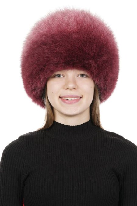 Купить Шапка женская из песца в каталоге