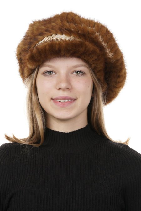 Купить Шапка женская из норки в каталоге