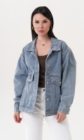 Миниатюра фотографии Женская джинсовая куртка 