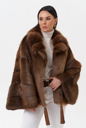 Миниатюра фотографии Болеро из меха бобра