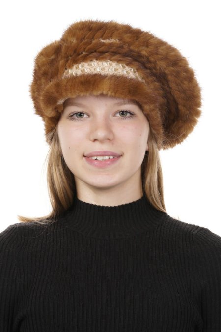 Купить Шапка женская из норки в каталоге