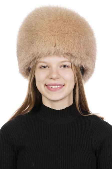 Купить Шапка женская из песца в каталоге