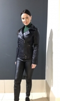 Миниатюра фотографии Куртка женская из эко кожи