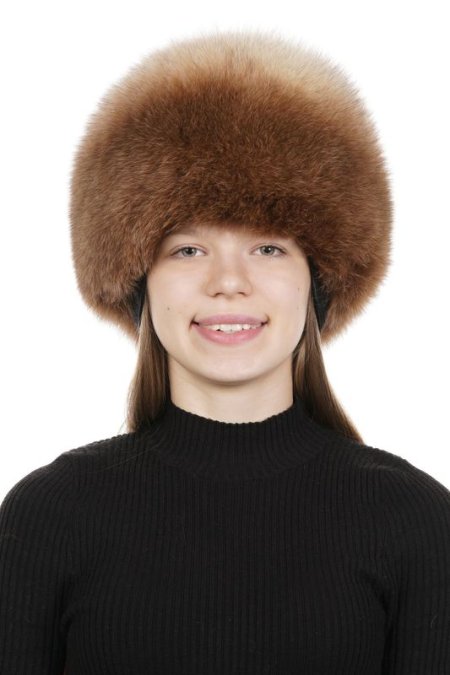 Купить Шапка женская из песца в каталоге