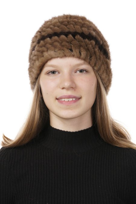 Купить Шапка женская из норки в каталоге