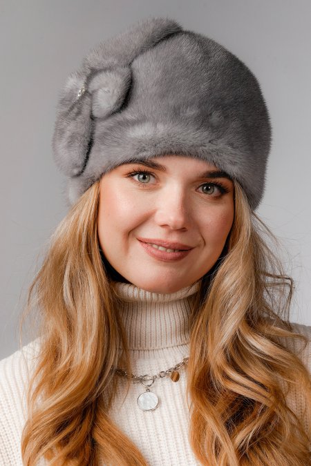 Купить Шапка женская из норки в каталоге