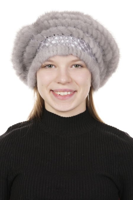 Купить Шапка женская из норки в каталоге