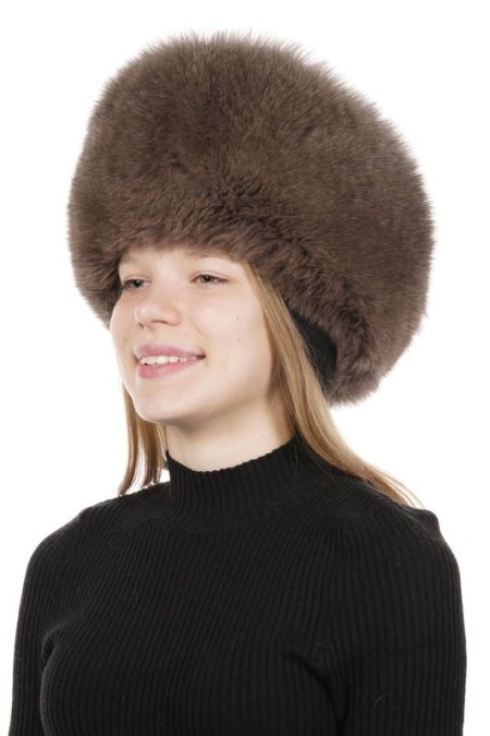 Купить Шапка женская из песца в каталоге