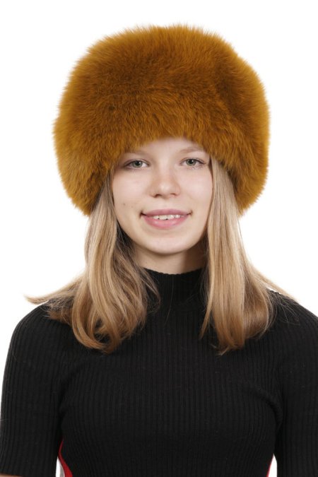 Купить Шапка женская из песца в каталоге
