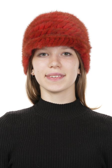 Купить Шапка женская из норки в каталоге