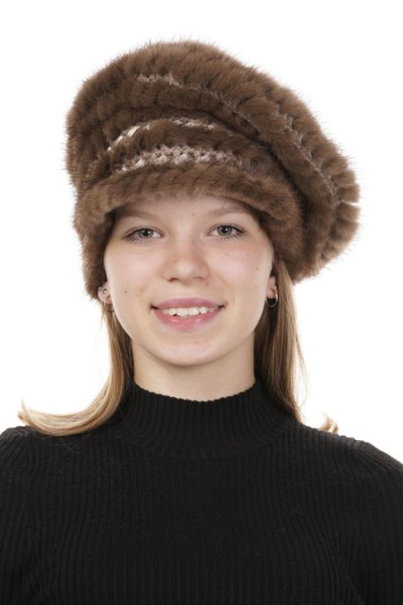 Купить Шапка женская из норки в каталоге