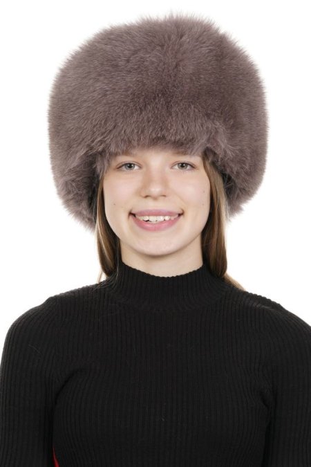 Купить Шапка женская из песца в каталоге