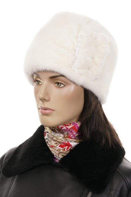 Купить Шапка женская из норки в каталоге