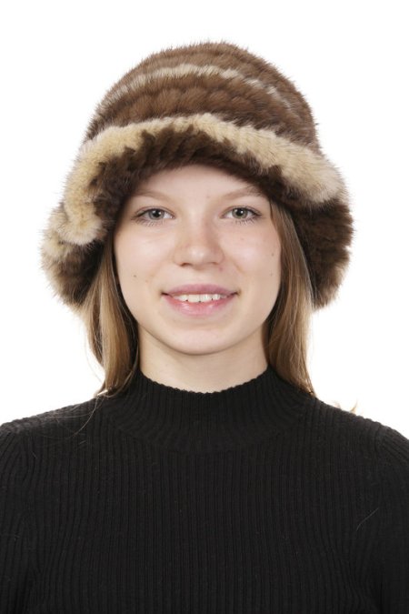 Купить Шапка женская из норки в каталоге