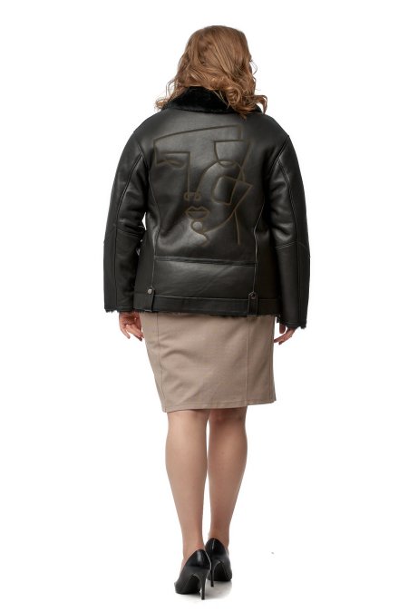 Купить Дубленка женская из натуральной овчины с воротником в каталоге