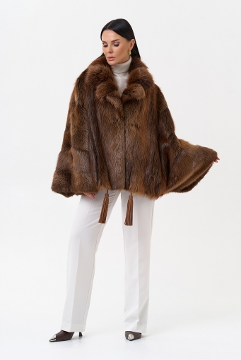 Миниатюра фотографии Болеро из меха бобра