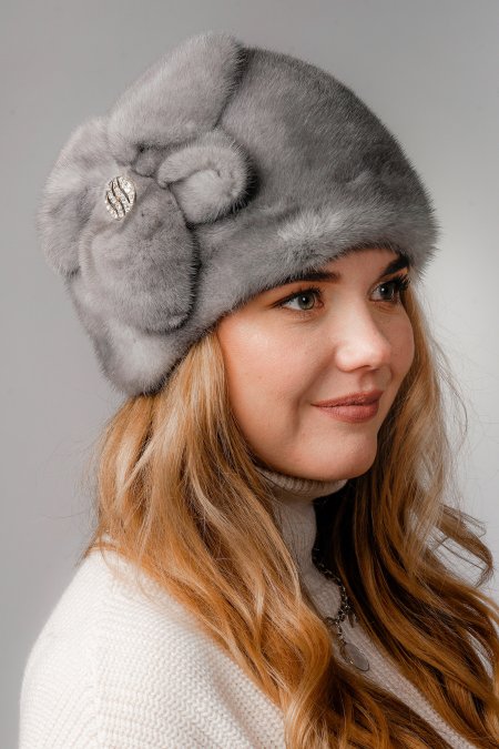 Купить Шапка женская из норки в каталоге