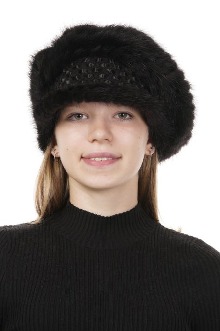 Купить Шапка женская из норки в каталоге