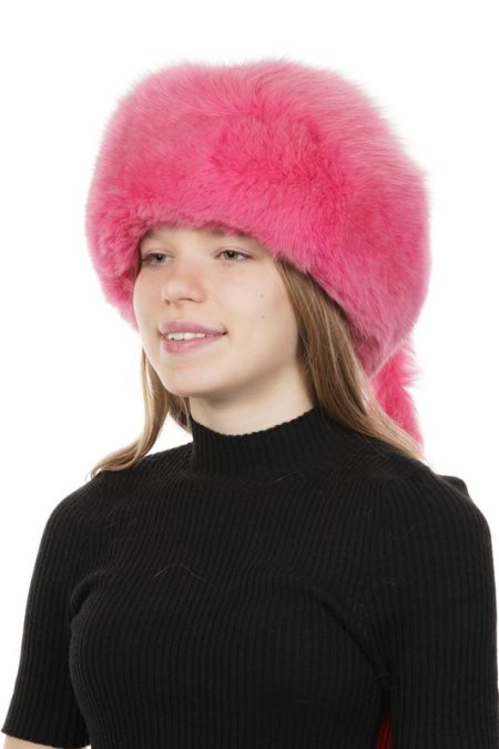 Купить Шапка женская из песца в каталоге