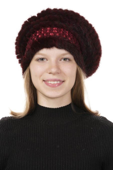 Купить Шапка женская из норки в каталоге