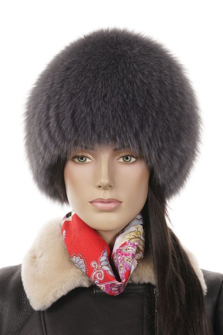 Купить Шапка женская из песца в каталоге