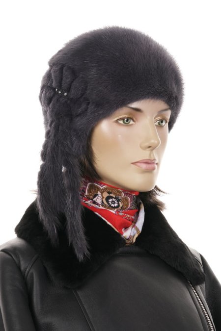 Купить Шапка женская из норки в каталоге
