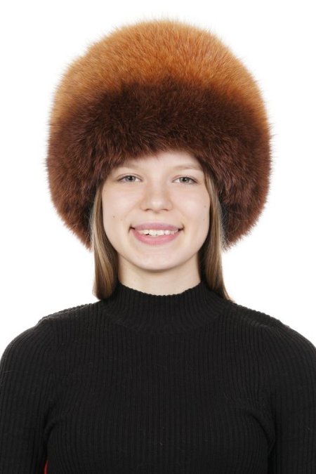 Купить Шапка женская из песца в каталоге