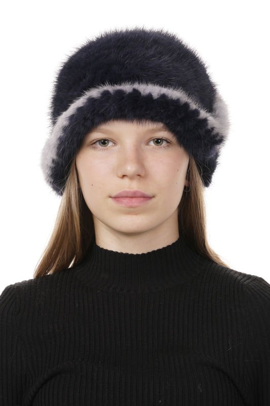 Миниатюра фотографии Шапка женская из норки