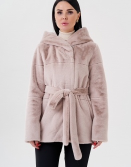 Купить Женская куртка из искусственного меха с капюшоном в каталоге