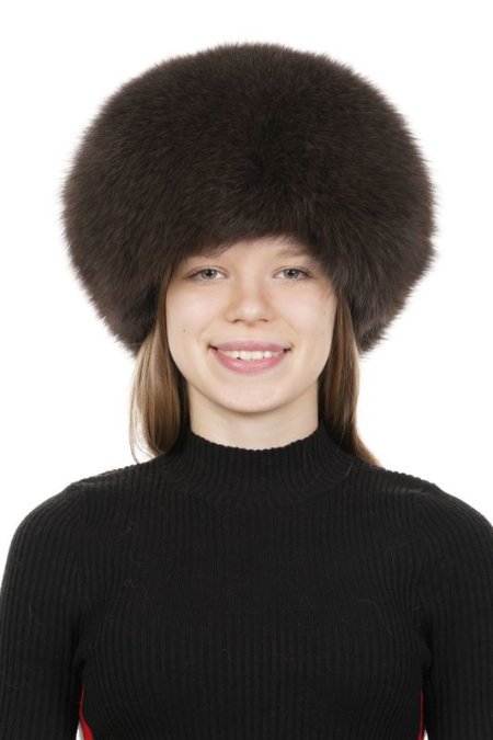 Купить Шапка женская из песца в каталоге