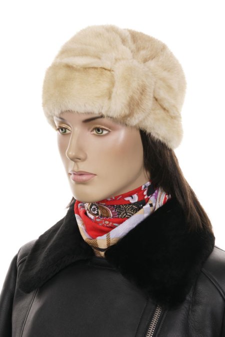 Купить Шапка женская из норки в каталоге