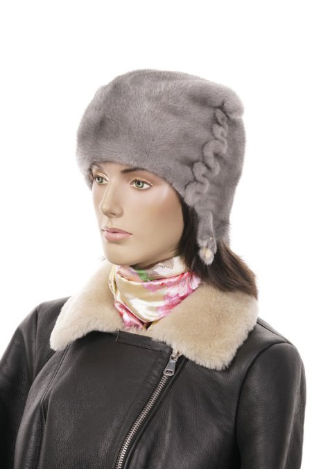 Купить Шапка женская из норки в каталоге
