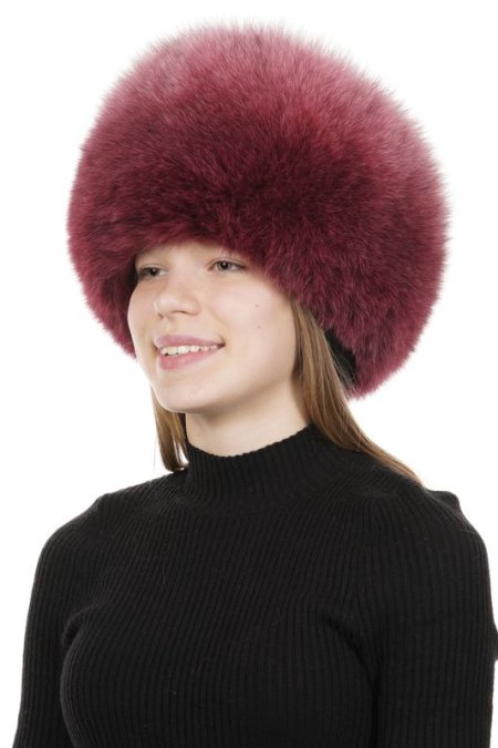 Купить Шапка женская из песца в каталоге