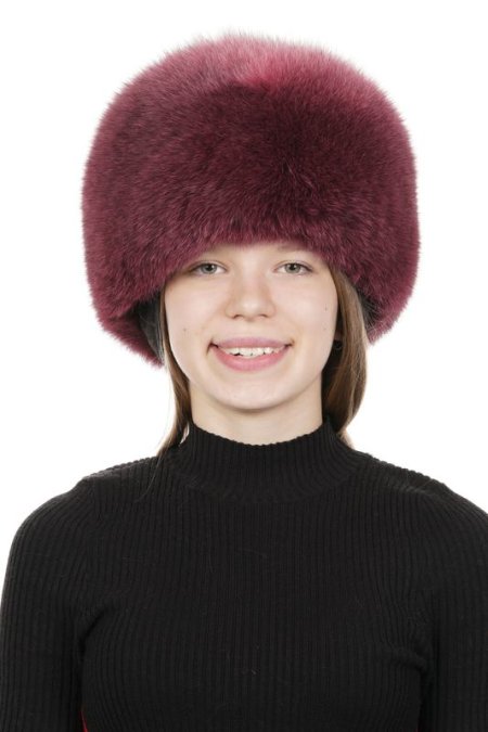 Купить Шапка женская из песца в каталоге
