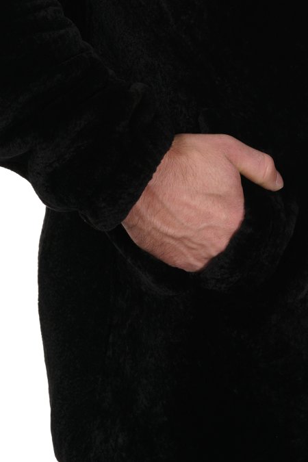 Купить Шуба мужская из мутона с воротником в каталоге