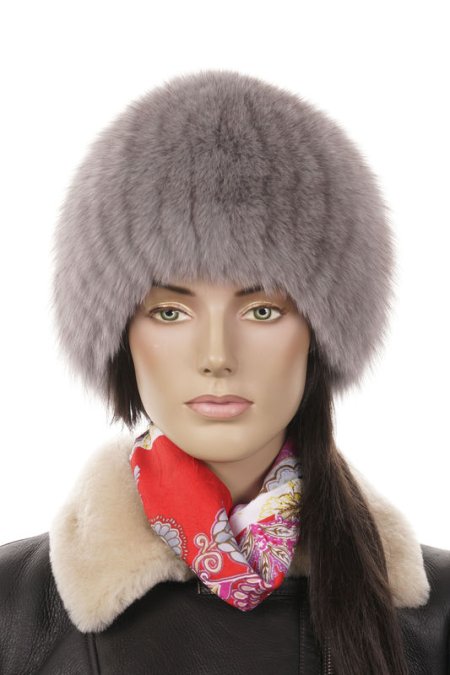 Купить Шапка женская из песца в каталоге