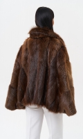 Миниатюра фотографии Болеро из меха бобра