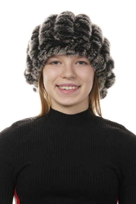 Купить Шапка женская из кролика в каталоге