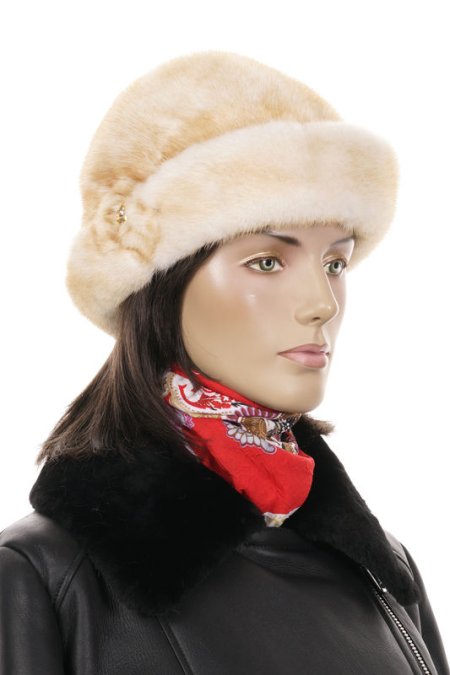 Купить Шапка женская из норки в каталоге
