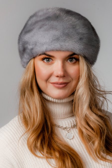 Купить Шапка женская из норки в каталоге